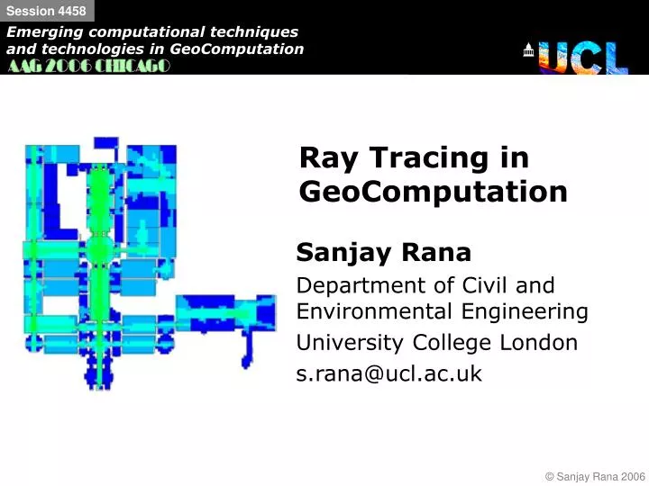 ray tracing in geocomputation