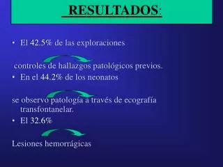 resultados