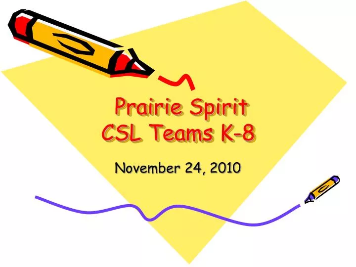prairie spirit csl teams k 8