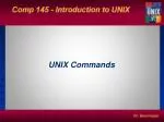 UNIX Commands - slide 1