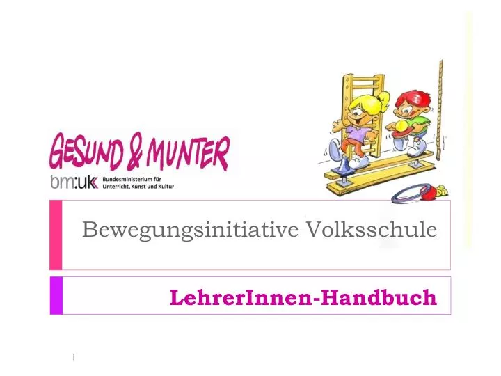 bewegungsinitiative volksschule