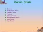 Chapter 5: Threads - slide 1