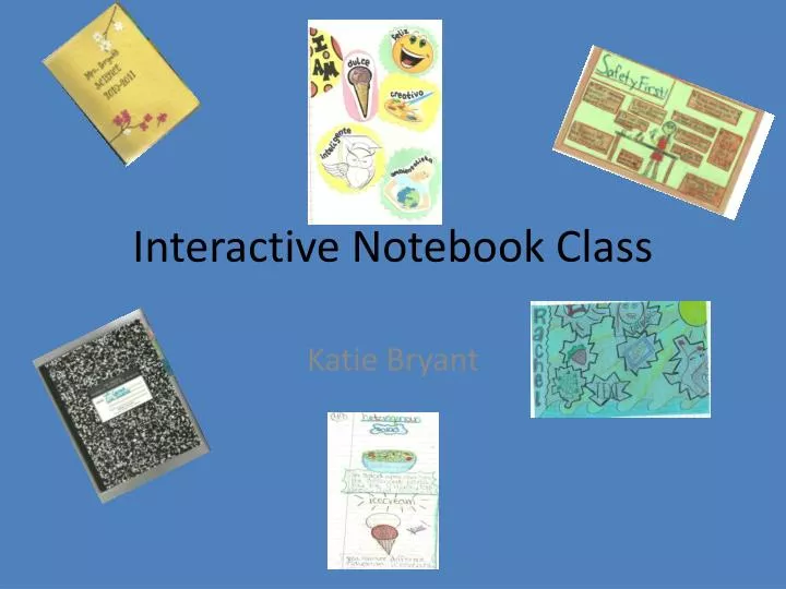 interactive notebook class