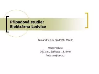 p padov studie elektr rna ledvice