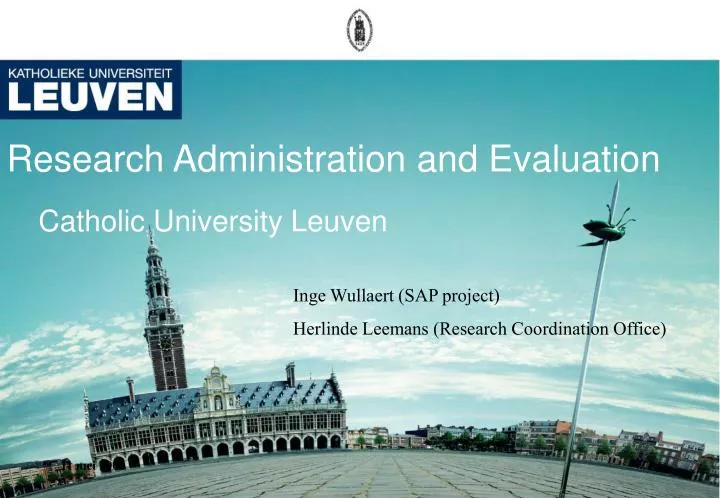 research administration and evaluation