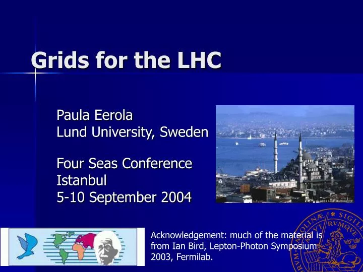 grids for the lhc