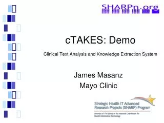 cTAKES: Demo Clinical Text Analysis and Knowledge Extraction System