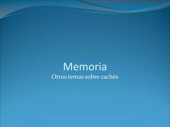 memoria