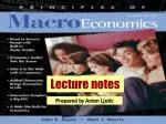 Lecture notes - slide 1