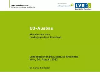 u3 ausbau