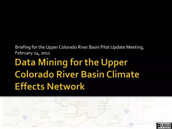 briefing for the upper colorado river basin pilot update meeting february 24 2011