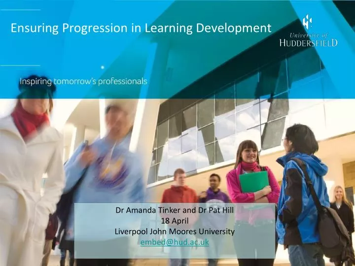 ensuring progression in learning development