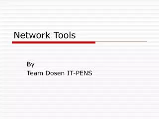 network tools