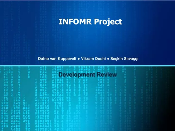 infomr project