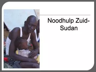 noodhulp zuid sudan