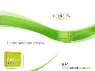 Online campaign process