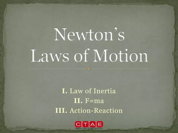 newton s laws of motion