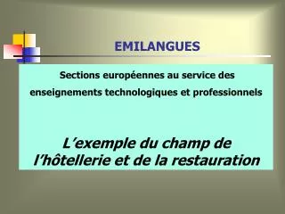 emilangues