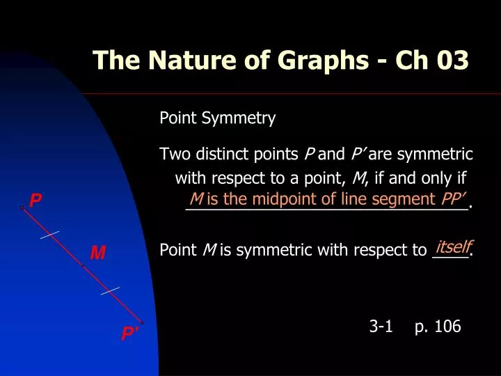 the nature of graphs ch 03