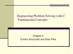 Engineering Problem Solving with C Fundamental Concepts - slide 1