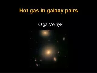 Hot gas in galaxy pairs