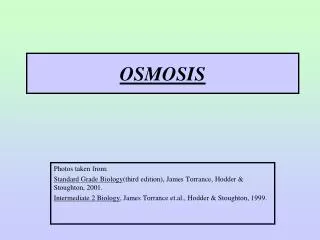 OSMOSIS