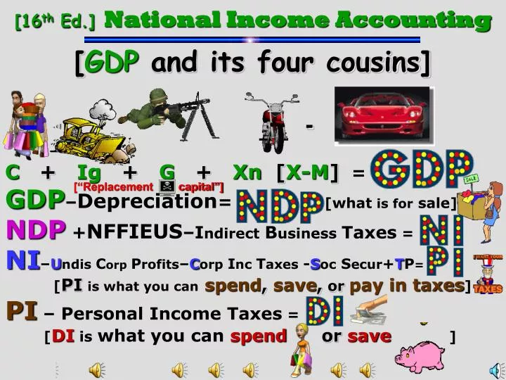 16 th ed national income accounting