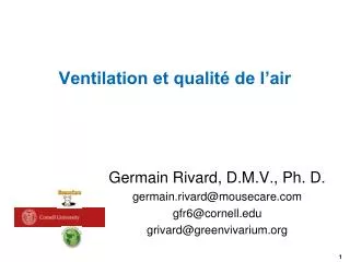 ventilation et qualit de l air