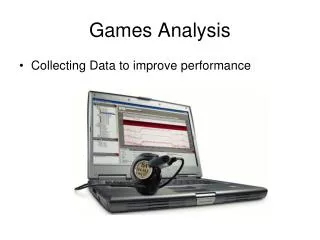 Games Analysis