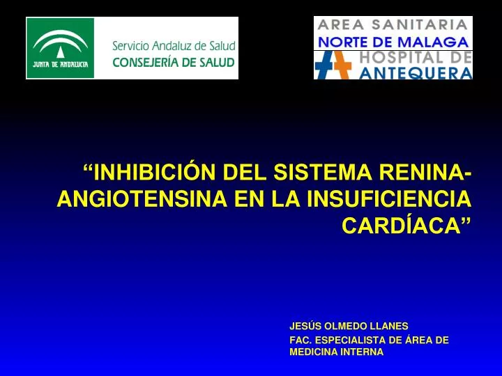inhibici n del sistema renina angiotensina en la insuficiencia card aca