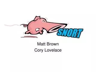 Matt Brown Cory Lovelace