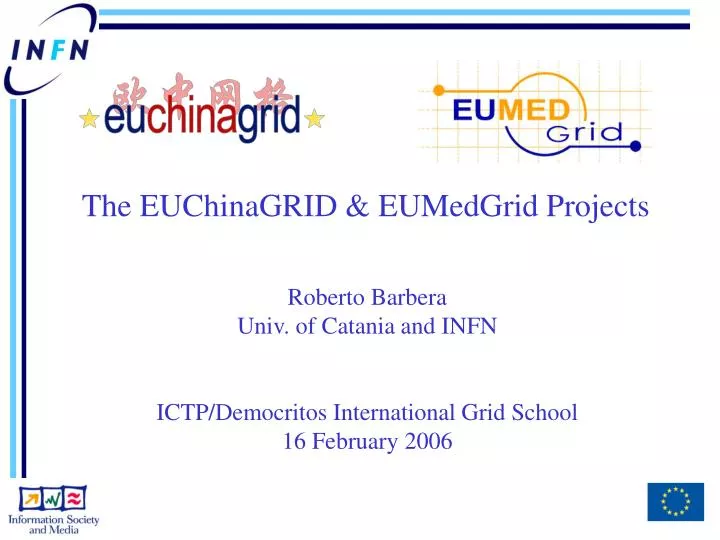 the euchinagrid eumedgrid projects