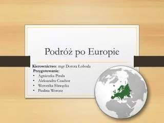 podr po europie