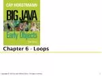 Chapter Goals - slide 1