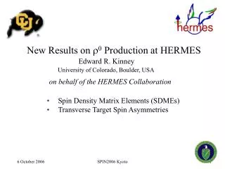 New Results on ? 0 Production at HERMES