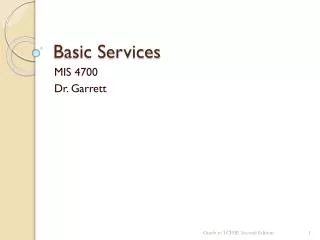Basic Services