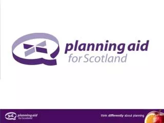 planning aid for scotland