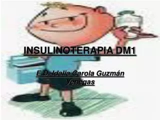 INSULINOTERAPIA DM1