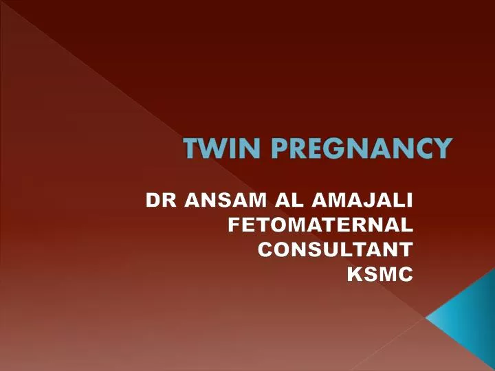 case presentation of twin pregnancy ppt