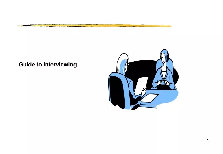 guide to interviewing