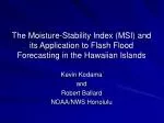 Kevin Kodama and Robert Ballard NOAA/NWS Honolulu