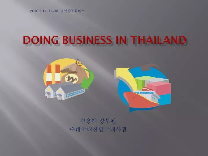 doing business in thailand