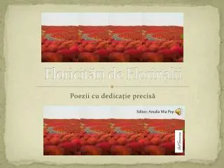 floricit ri de florinalii