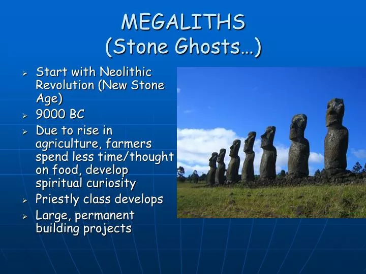 megaliths stone ghosts
