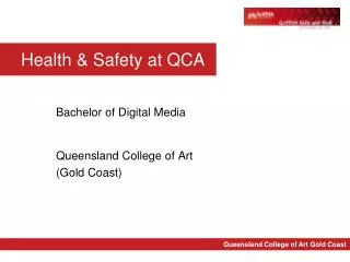 Bachelor of Digital Media Queensland College of Art (Gold Coast)