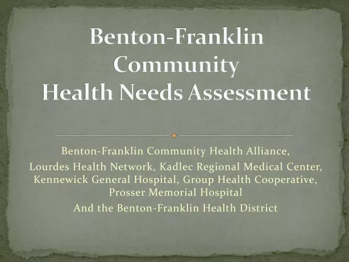 benton franklin community health needs assessment