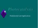 Photocatalysis - slide 1