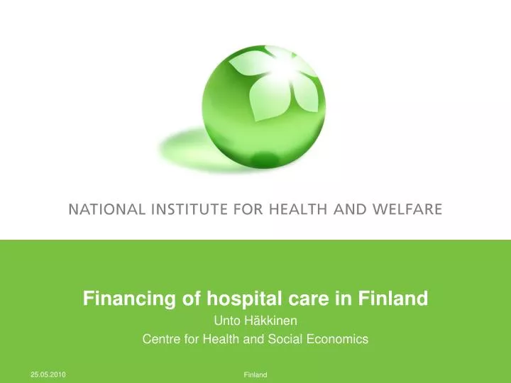 financing of hospital care in finland