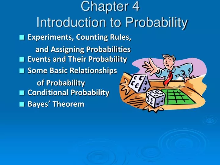 chapter 4 introduction to probability