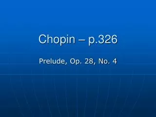 Chopin – p.326